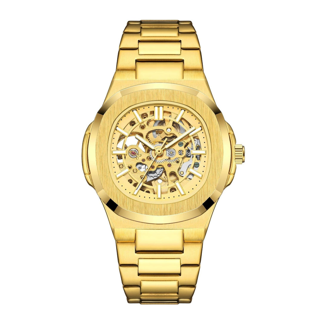 Luxury Automatic Mechanical Hollowing Watch