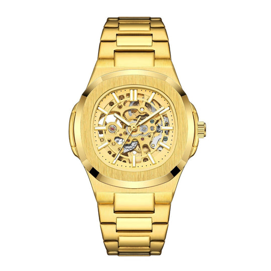 Luxury Automatic Mechanical Hollowing Watch