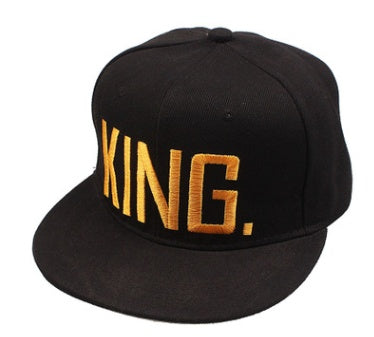 Spring and summer new King Queen couple hat Creative fashion outdoor sports sun hat Just NoNy