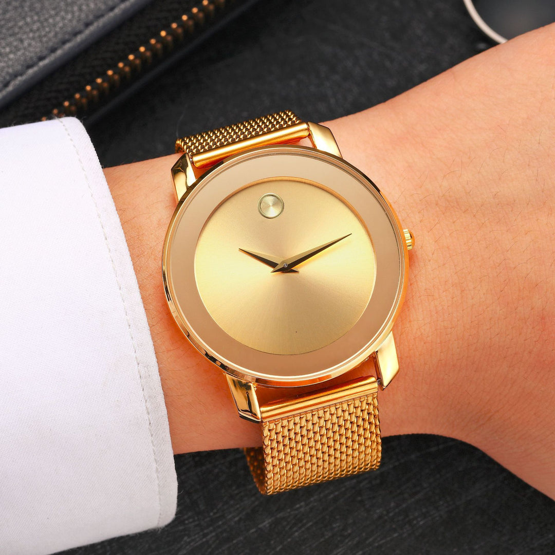 Stainless steel business mesh strap men's watch Just NoNy