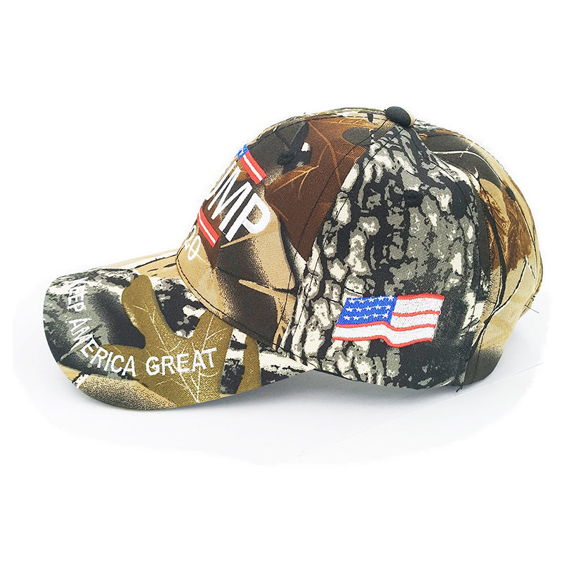 America Great Camouflage Baseball Cap
