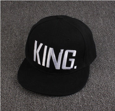Spring and summer new King Queen couple hat Creative fashion outdoor sports sun hat Just NoNy