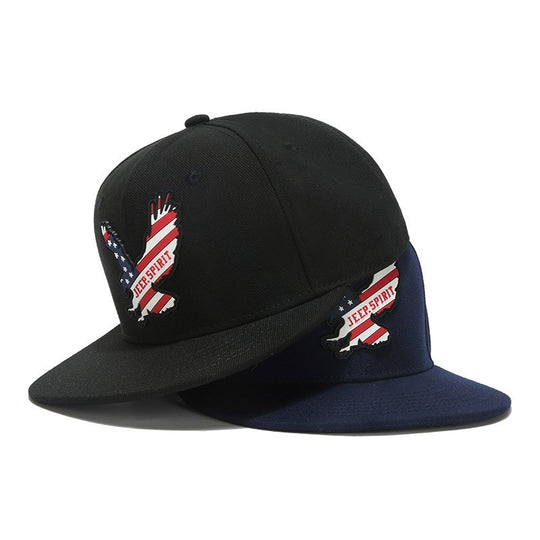 Men's Four Seasons Flat Brim Baseball Cap Just NoNy