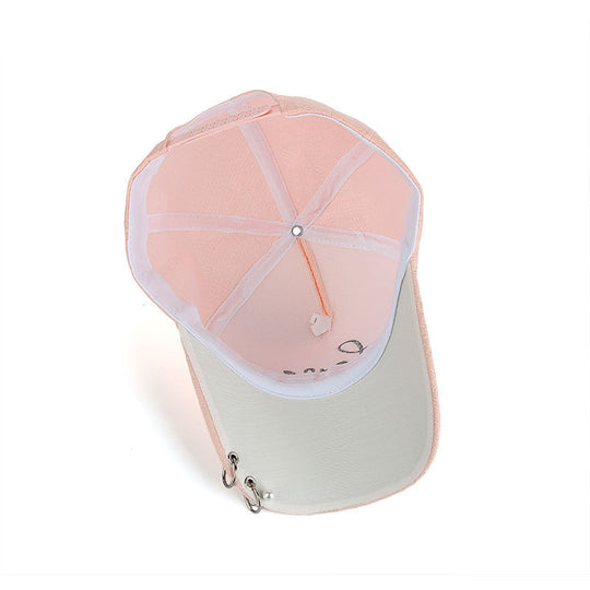 Ladies embroidered casual baseball cap Just NoNy