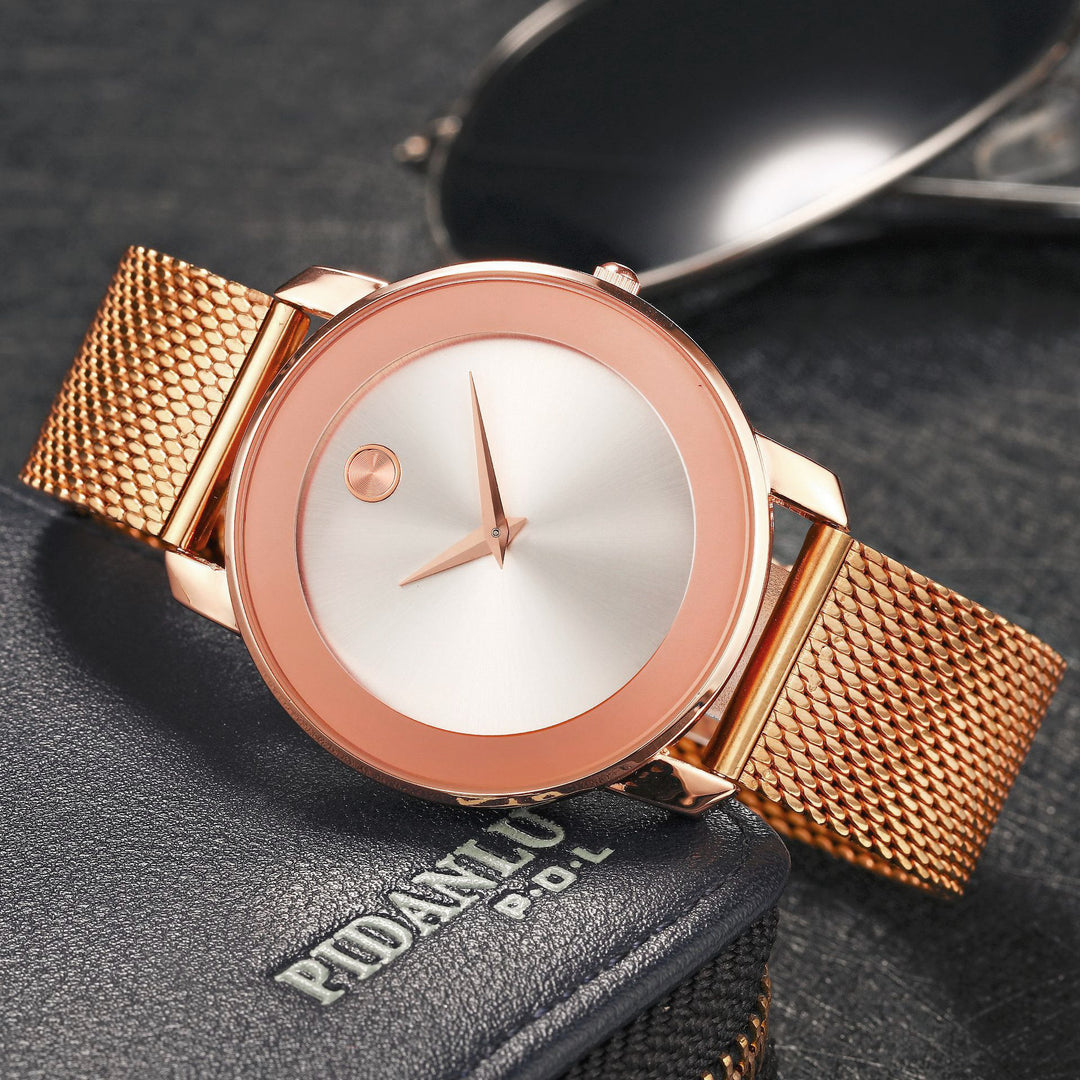 Stainless steel business mesh strap men's watch Just NoNy