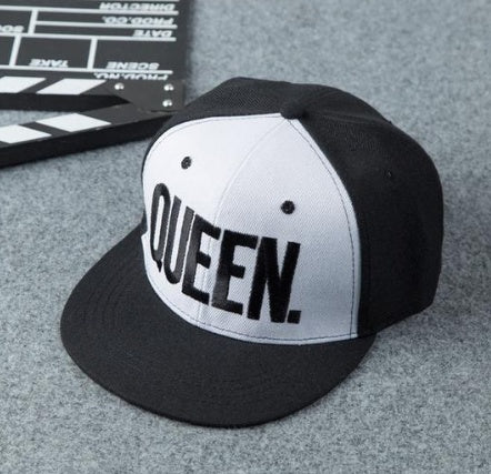 Spring and summer new King Queen couple hat Creative fashion outdoor sports sun hat Just NoNy