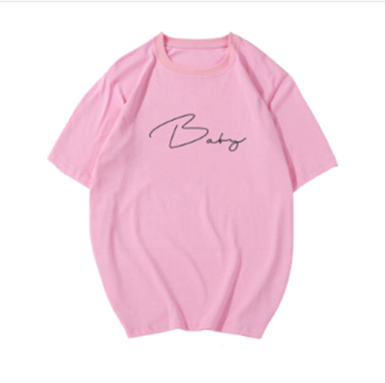 Fashion Short-sleeved Loose-fitting Student Shirt With Pure Cotton Inside Just NoNy