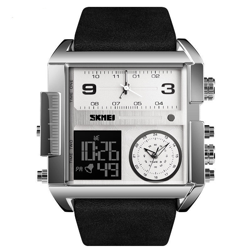 Square Large Dial Watch Men'S Business Just NoNy