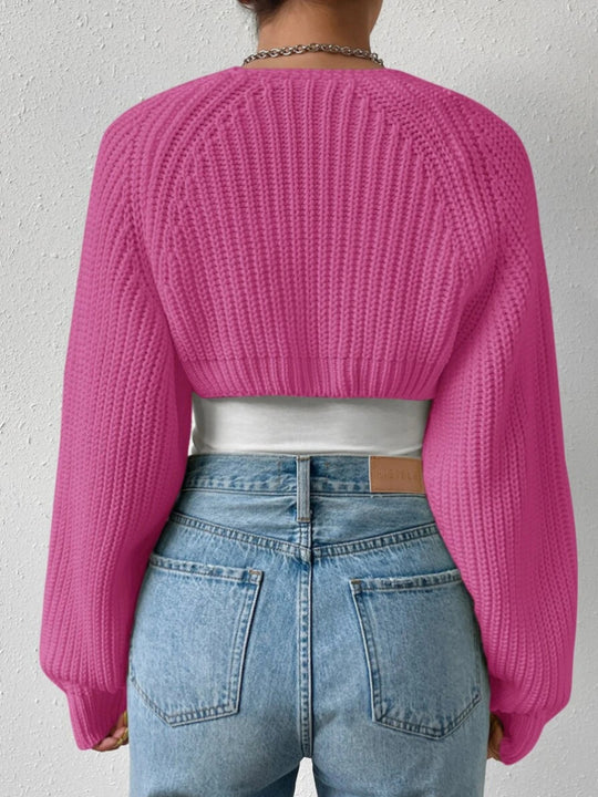 Outer Wear Solid Color Sweater Simple All-matching Just NoNy