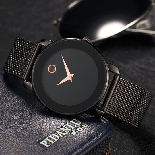 Stainless steel business mesh strap men's watch Just NoNy
