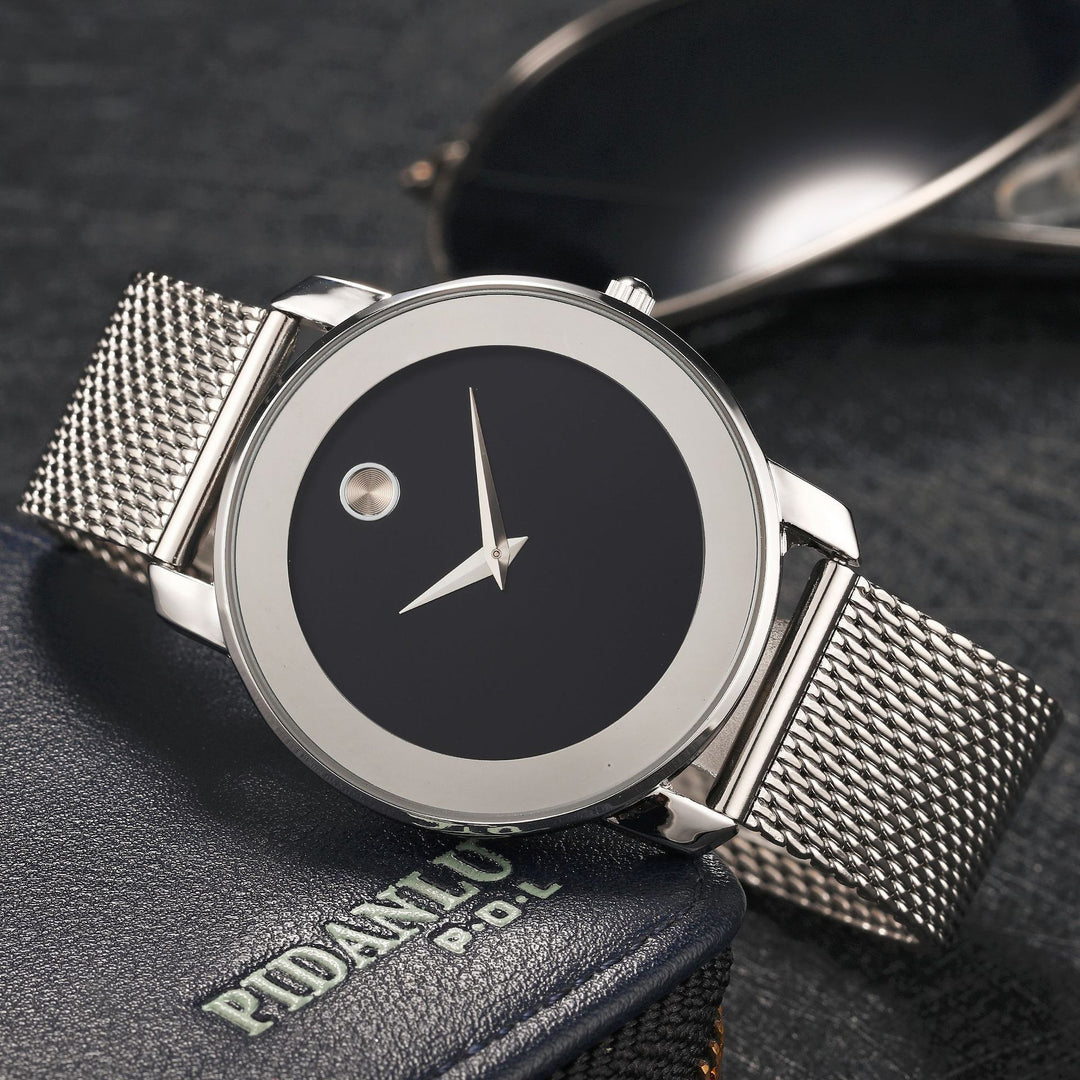 Stainless steel business mesh strap men's watch Just NoNy