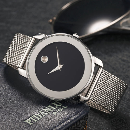 Stainless steel business mesh strap men's watch Just NoNy
