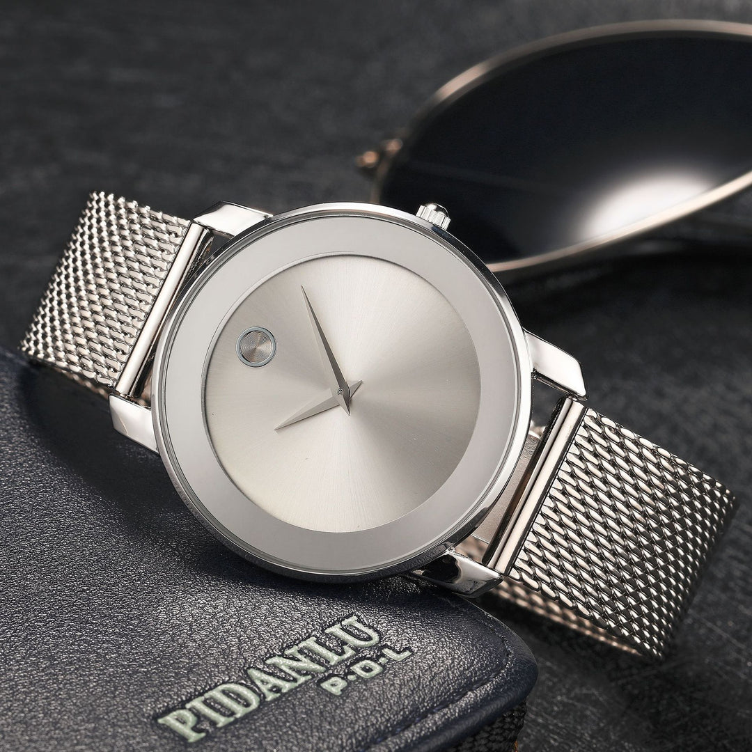Stainless steel business mesh strap men's watch Just NoNy