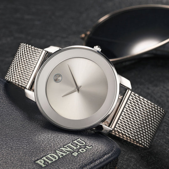Stainless steel business mesh strap men's watch Just NoNy