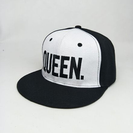Spring and summer new King Queen couple hat Creative fashion outdoor sports sun hat Just NoNy