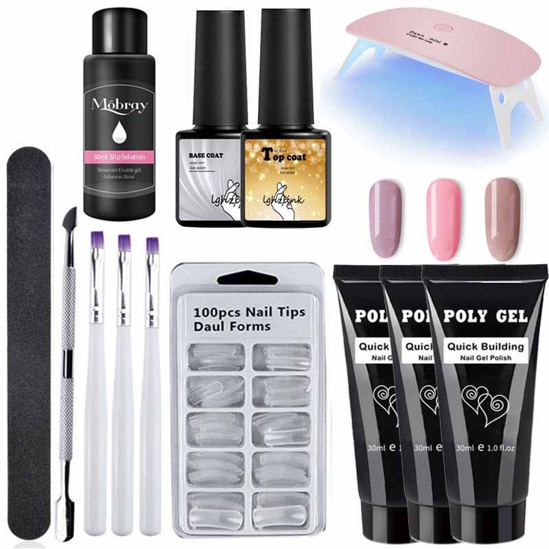 Complete Gel Nail Starter Set Just NoNy