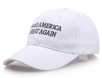 White - Make America Great Again no flag