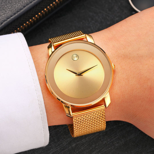 Stainless steel business mesh strap men's watch Just NoNy