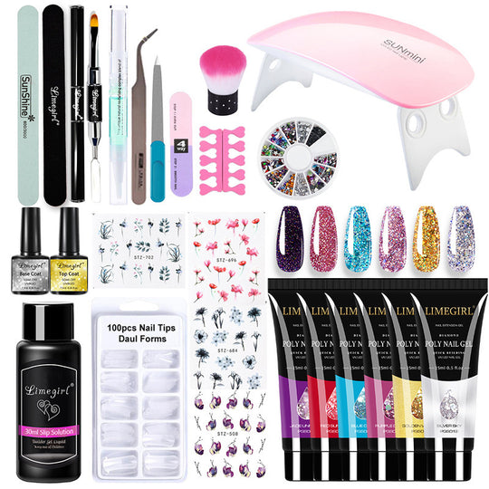 Complete Gel Nail Starter Set-justnony