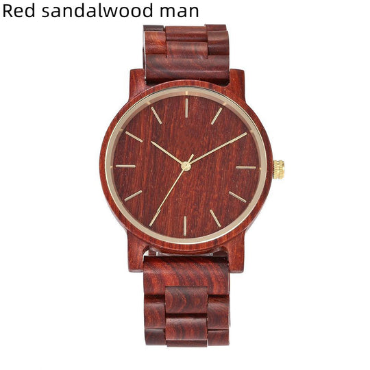 Vintage Casual Wood Watch Fashion Just NoNy
