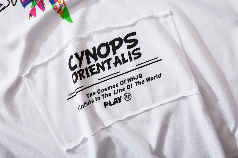 hiphop printed vest Just NoNy