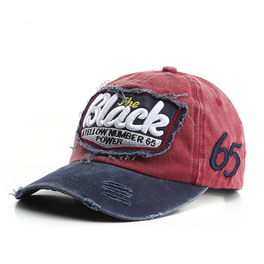 Fashion Letter Embroidery Caps Outdoor Sports Trendy Men Sunscreen Cover Just NoNy
