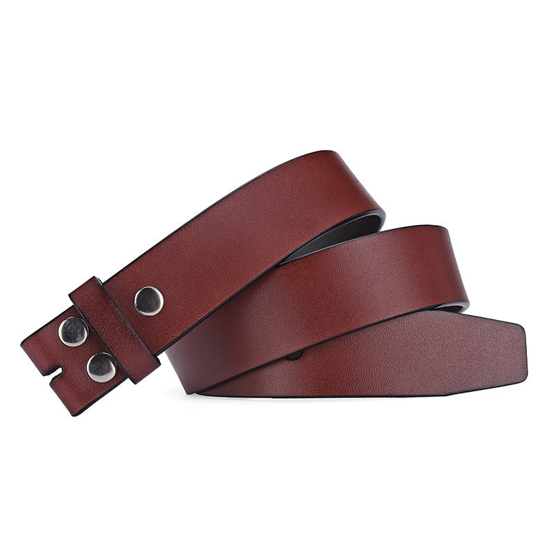 Headless Design Leather Belt