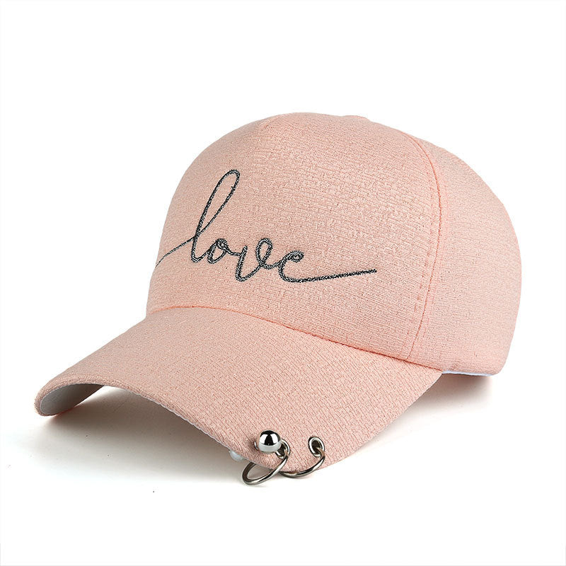 Ladies embroidered casual baseball cap Just NoNy