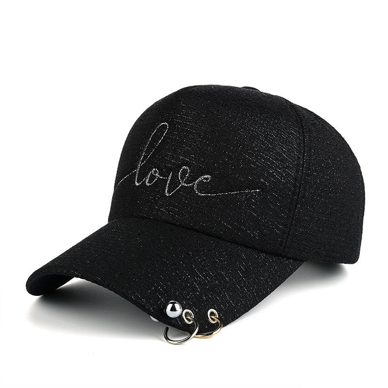 Ladies embroidered casual baseball cap Just NoNy