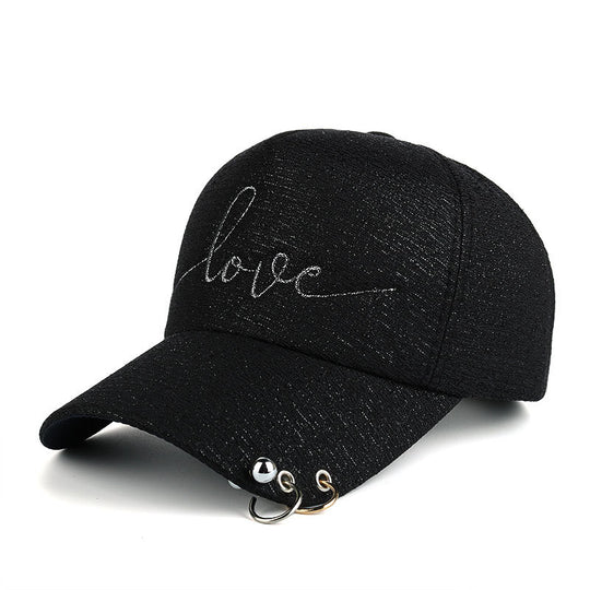 Ladies embroidered casual baseball cap Just NoNy