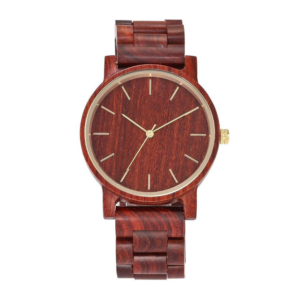 Vintage Casual Wood Watch Fashion Just NoNy