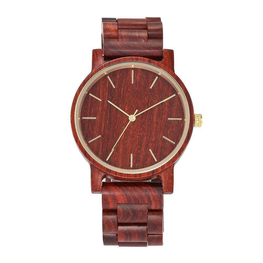 Vintage Casual Wood Watch Fashion Just NoNy