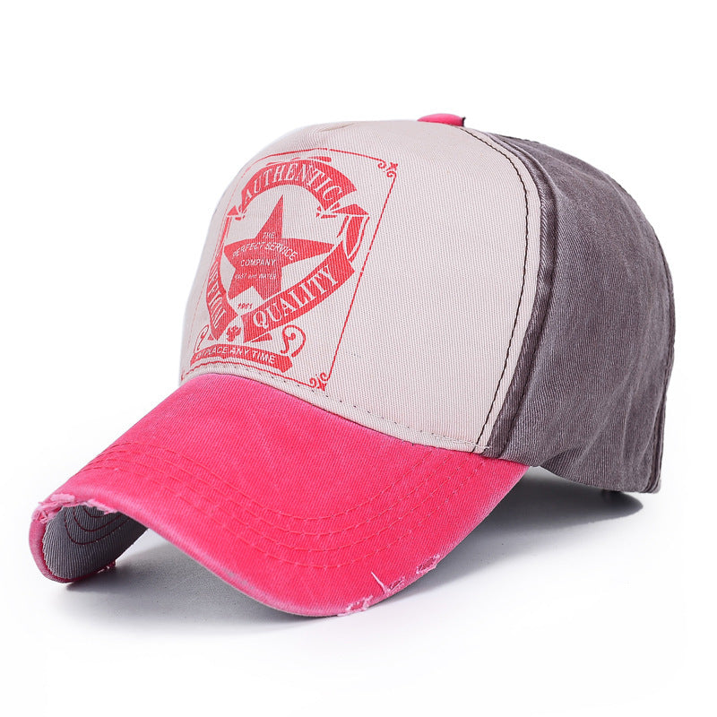 Star Letter Baseball Cap