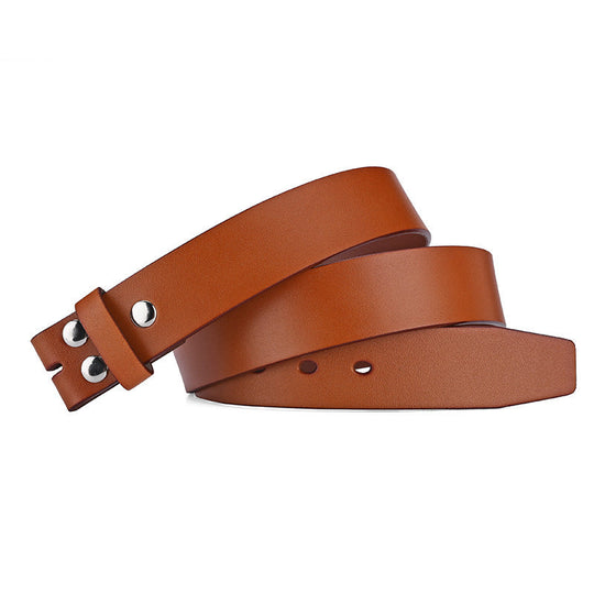 Headless Design Leather Belt