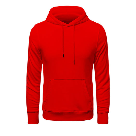 Men's Autumn And Winter Solid Color Advertising Shirt Sweater Just NoNy