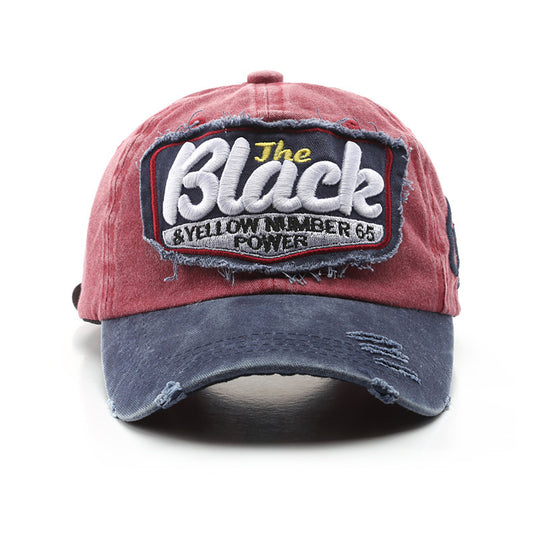 Fashion Letter Embroidery Caps Outdoor Sports Trendy Men Sunscreen Cover Just NoNy