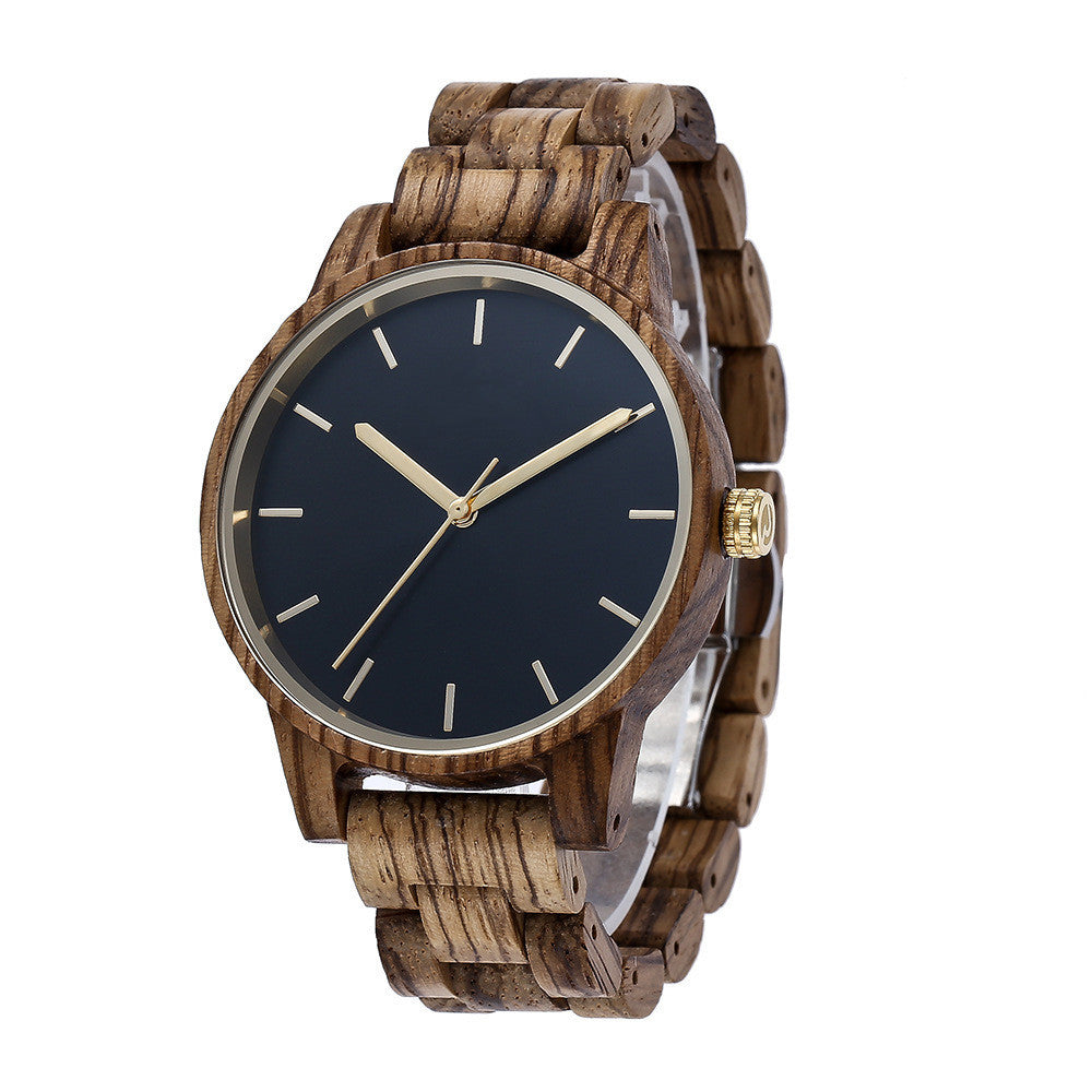 Vintage Casual Wood Watch Fashion Just NoNy