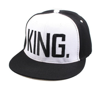 Spring and summer new King Queen couple hat Creative fashion outdoor sports sun hat Just NoNy