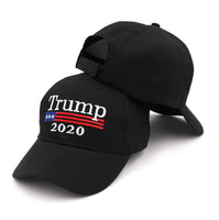 Black - Trump 2020 Stripes