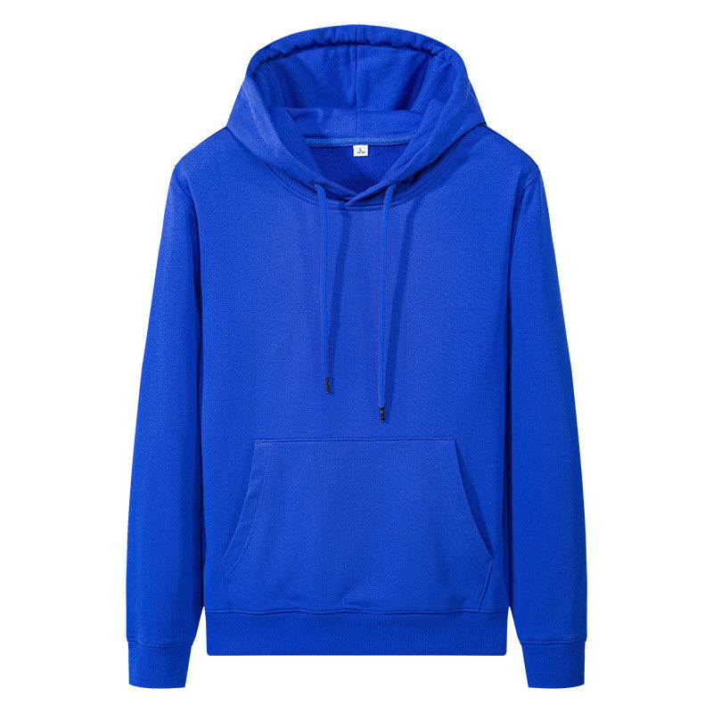 Men's Autumn And Winter Solid Color Advertising Shirt Sweater Just NoNy