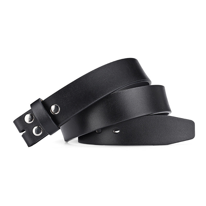 Headless Design Leather Belt