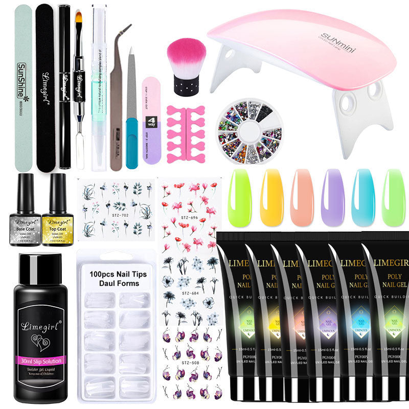 Complete Gel Nail Starter Set-justnony