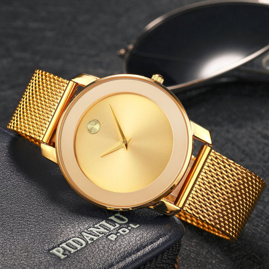 Stainless steel business mesh strap men's watch Just NoNy