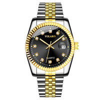 Black Plate Gold