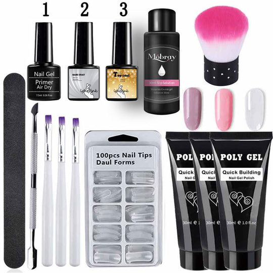 Complete Gel Nail Starter Set Just NoNy