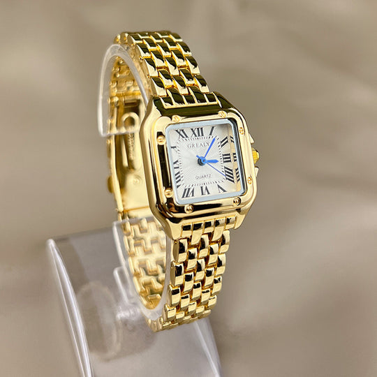 Steel Strip Roman Scale Watch Just NoNy