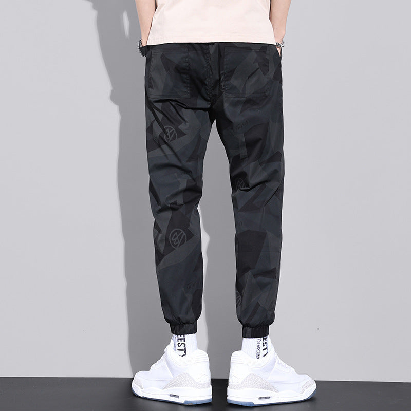 Men's Summer Thin Exercise Camouflage Loose Casual Pants Just NoNy