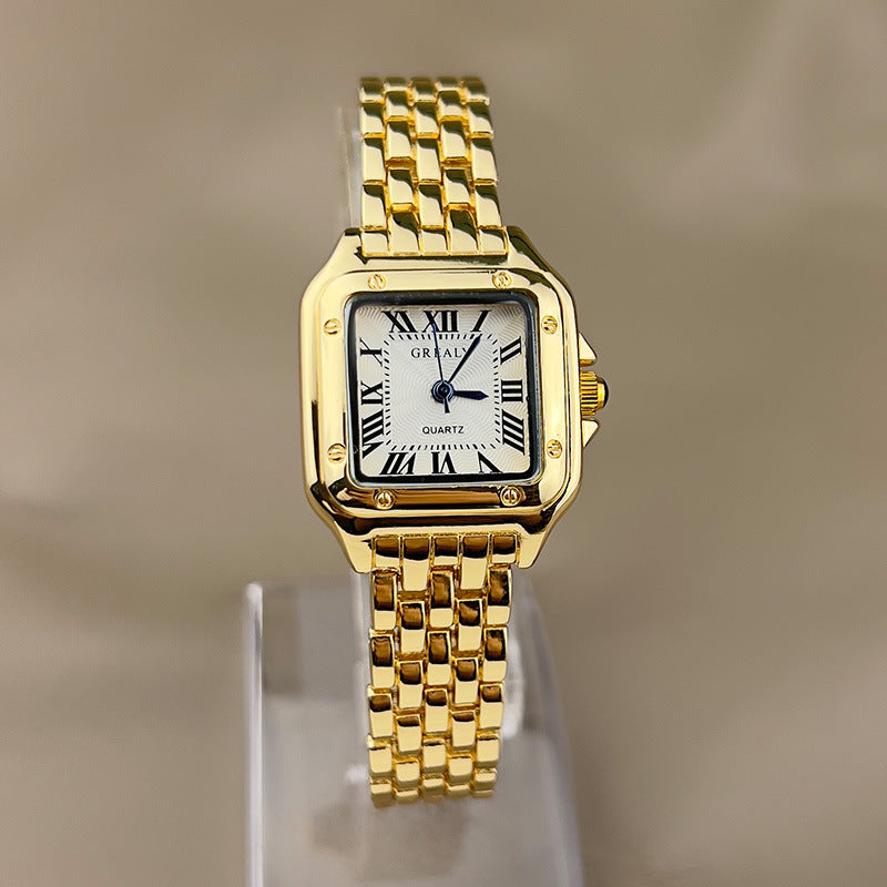 Steel Strip Roman Scale Watch Just NoNy