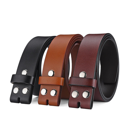 Headless Design Leather Belt