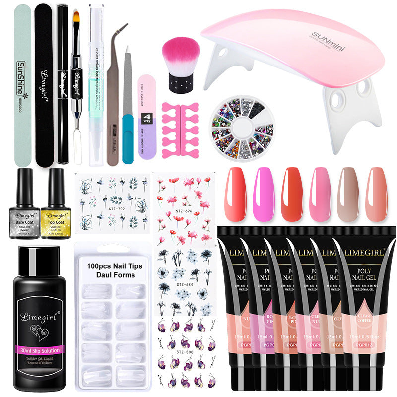 Complete Gel Nail Starter Set-justnony